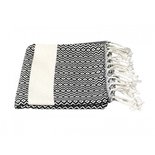 Mijn Stijl - Hamamdoek Bohemian S Zwart