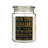 Mijn Stijl - Geurkaars cotton soja-basis XL
