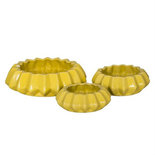 Broste Copenhagen - Kaarsenplateau Luana Sulphur s/3