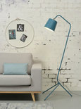 It's About RoMi - Vloerlamp Barcelona Blauw
