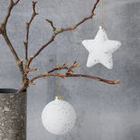 House Doctor - Kerstbal Gold sprinkle