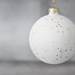 House Doctor - Kerstbal Gold sprinkle
