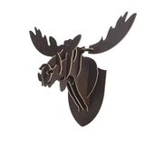 Wandtroffee Eland hout