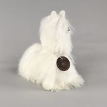 Inkari - Alpaca zachte knuffel Suri ivoor Small