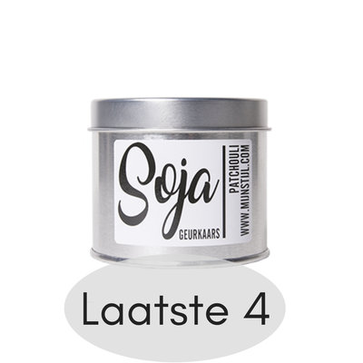 Mijn Stijl - Geurkaars blik - Patchouli soja-basis