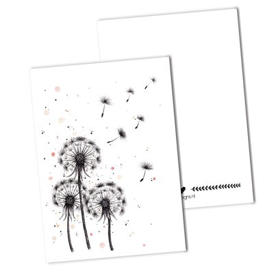 BDdesigns - Kaart Paardenbloem pluis
