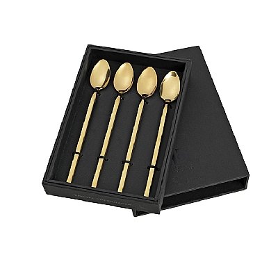 Broste Copenhagen - Tvis Titanium rose gold Long spoon - Sale