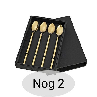 Broste Copenhagen - Tvis Titanium rose gold Long spoon - Sale