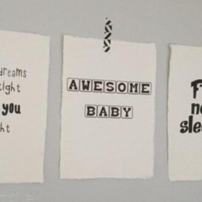 (Op) de Maalzolder - Poster Awesome baby