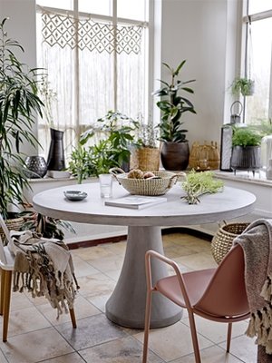 Bloomingville - Plaid Naturel / groen