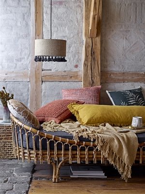 Bloomingville - Plaid Oker