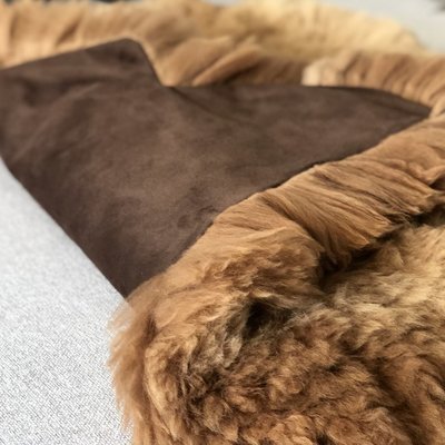 Inkari - Handgemaakte Alpaca kleed Reina Hazelnoot