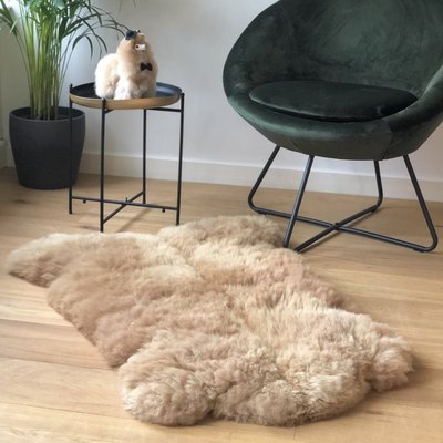 Inkari - Handgemaakte Alpaca kleed Reina Sandstone