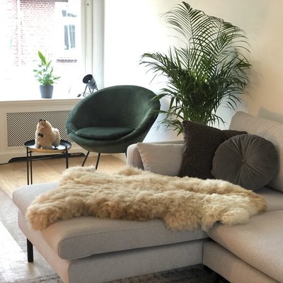 Inkari - Handgemaakte Alpaca kleed Reina Sandstone