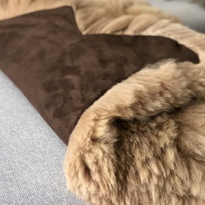 Inkari - Handgemaakte Alpaca kleed Reina Sandstone
