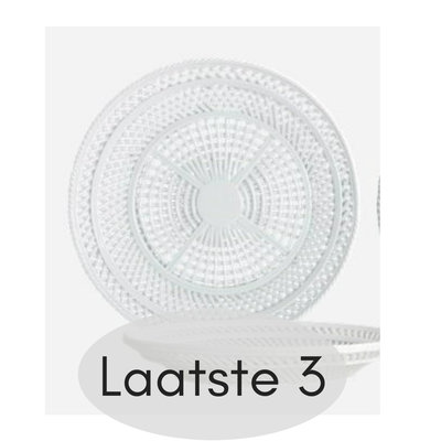House Doctor - Bowl Net light grey