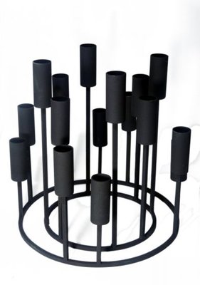 Branded By - Kandelaren 8 arm set van 2