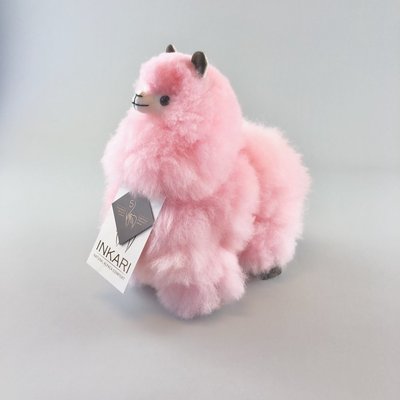 Inkari - Alpaca knuffel Cotton candy S Limited edition