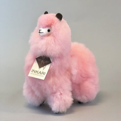 Inkari - Alpaca knuffel Cotton candy S Limited edition