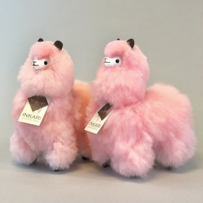 Inkari - Alpaca knuffel Cotton candy S Limited edition