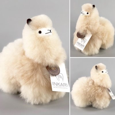 Inkari - Alpaca knuffel Blond S