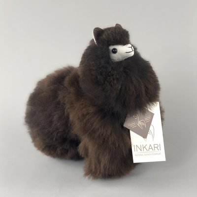 Inkari - Alpaca knuffel Cacao S