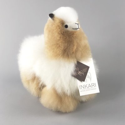 Inkari - Alpaca knuffel Ivory blond S