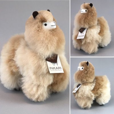Inkari - Alpaca knuffel Sandstone M