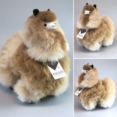 Inkari - Alpaca knuffel Sandstone M