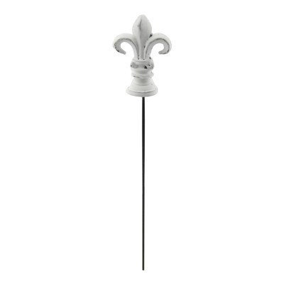 PTMD - Garden stick Cement deco white s