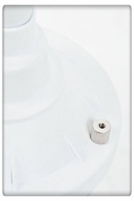 It's About RoMi - Hang-/ looplamp ijzer/glas Leeds mat wit