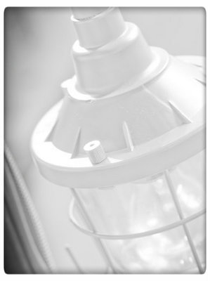 It's About RoMi - Hang-/ looplamp ijzer/glas Leeds mat wit