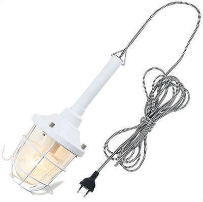 It's About RoMi - Hang-/ looplamp ijzer/glas Leeds mat wit