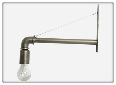House Doctor - Lamp Pipe grey