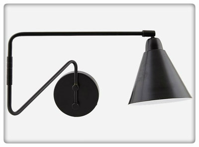 House Doctor - Wall lamp Game black
