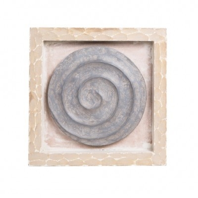 PTMD - Jewel panel wood circle cream square