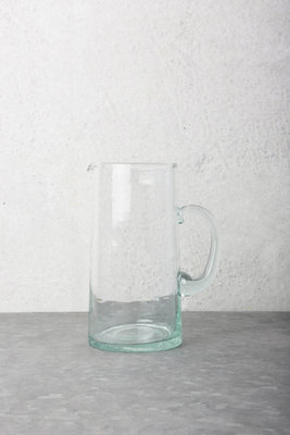 Urban Nature Culture - Recycled glass carafe transparant