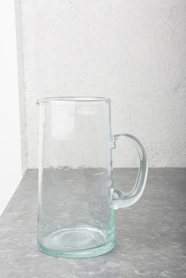 Urban Nature Culture - Recycled glass carafe transparant