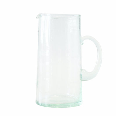 Urban Nature Culture - Recycled glass carafe transparant