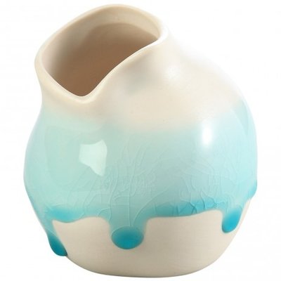 PTMD - North blue ceramic round pot s