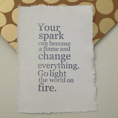 AfroDutchPaperStone - Kaart Your spark
