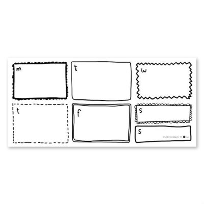 Studio Stationery - Weekly planner
