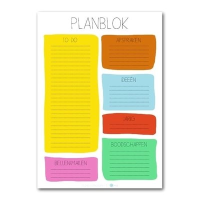Studio Stationery - Planblok