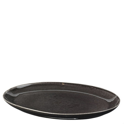 Broste Copenhagen - Nordic Coal Plate oval