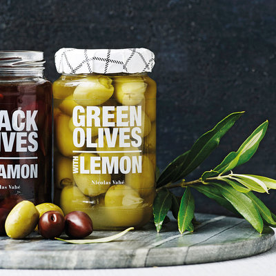 Nicolas Vahé - Green olives with lemon