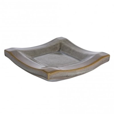 PTMD - Zippy green ceramic plate square L