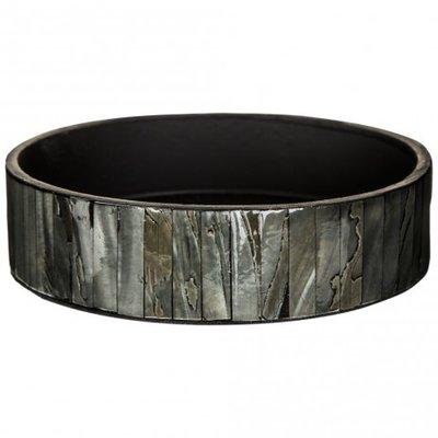 PTMD - Pleasant grey poly plate shell round s