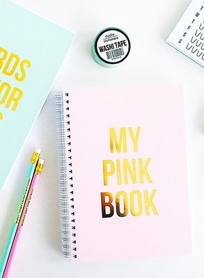 Studio Stationery - Notebook My pink book