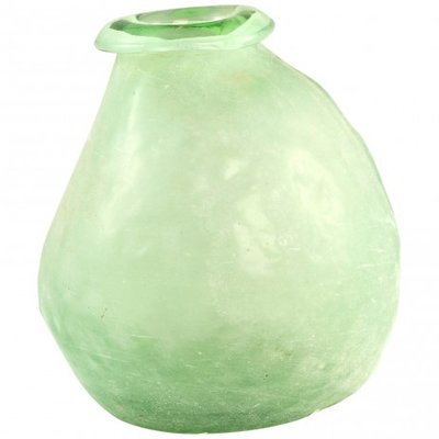 PTMD - Amora green Glass vase taps
