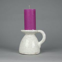 BRYNXZ - Candleholder Idylle cream white M